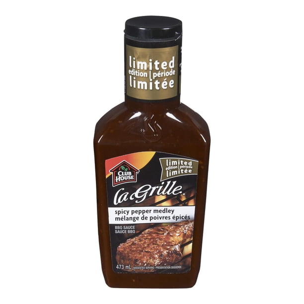 La Grille Spicy Pepper Medley BBQ Sauce 473ml, Hero of the Grill ...
