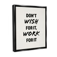 thumbnail image 4 of Stupell Industries Work For It Motivational Inspirational Painting Black Floater Framed Canvas Art Print Wall Art, 17 x 21, 4 of 10