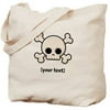 Cafepress Personalized Cute Skull Tote Bag