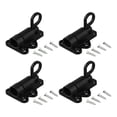 thumbnail image 1 of 4 Pack Aluminum Alloy Door Latch Spring Bolt Automatic Bounce Lock For Shed Door, 1 of 9
