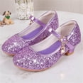thumbnail image 7 of hengsof Girls' Dress High Heel Sandals Stylish Comfortable Crystal Shoes Perfect for Performances Stages and Parties Suitable for Children Aged 4-12.5 Years, 7 of 7