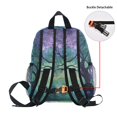 thumbnail image 5 of FORMRS School Backpack with Front Zippered Pocket 12" Student Travel Daypack, Moonlight Forest, 5 of 6