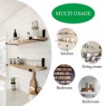 thumbnail image 3 of 2/4PCS Metal Rustic Scaffold Board Shelf Brackets Heavy Duty Handmade Industrial, 3 of 5