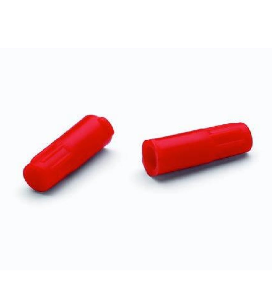 Luer Lock Tip Cap, Red, 100ct - Walmart.com