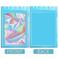 thumbnail image 5 of 100pcs Resealable Holographic Bags, Smell Proof Mylar Pouch With Clear Window For Food Storage Part, 5 of 5
