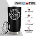 thumbnail image 2 of Christmas Gifts For New Dad 2026 Tumbler 20 Oz, Promoted to Dad Est 2026 Mug, Daddy Established 2026 Coffee Cup, 1st Time Fathers Day And Christmas Gifts, Daddy To Be Gift Ideas, Papa Travel Cup, 2 of 6