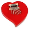 X8 Drums Red Heart Kalimba