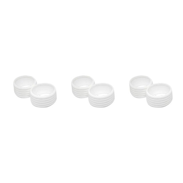 Naiovety 2 piezas de empuñadura de raqueta de tenis, anillo elástico, Kit de fijación de sobregrip, cinta de agarre, Protector de acabado, accesorios Type1 NO1 Naiovety CBP165275