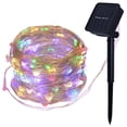 thumbnail image 2 of 10M 100LEDs Lampes Solaires Lampe Décorative Extérieure Imperméable de Noël, 2 of 8