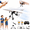 Dual Battery, variant on RC Paper Airplane Kit with Gyro Stabilizer - DIY Electric Remote Control Plane with Dual Propellers,2.4GHz Motorized Flying STEM Toy,Lightweight Gliders Gifts for Hobbyists & Beginner Flyers