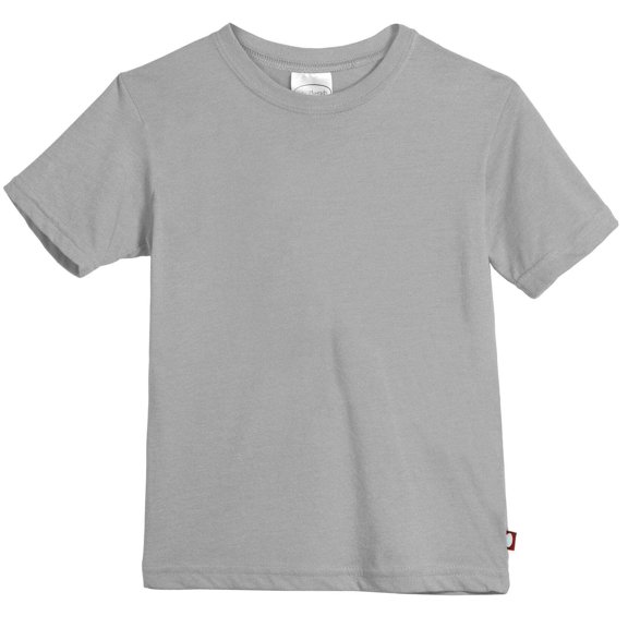 Made in USA Boys Soft Cotton Jersey Short Sleeve Crew Tee | Road