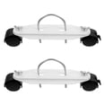 thumbnail image 1 of 1 par de soportes de ruedas para calentador portátil con ruedas resistentes, soporte de radiador ajustable, ruedas ajustables para radiador eléctrico, 1 of 6