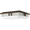 thumbnail image 2 of P3448-2030K9-Progress Lighting-Helm LED - Close-to-Ceiling Light - 2 Light in Modern Craftsman and Modern style - 14 Inches wide by 3.75 Inches, 2 of 7