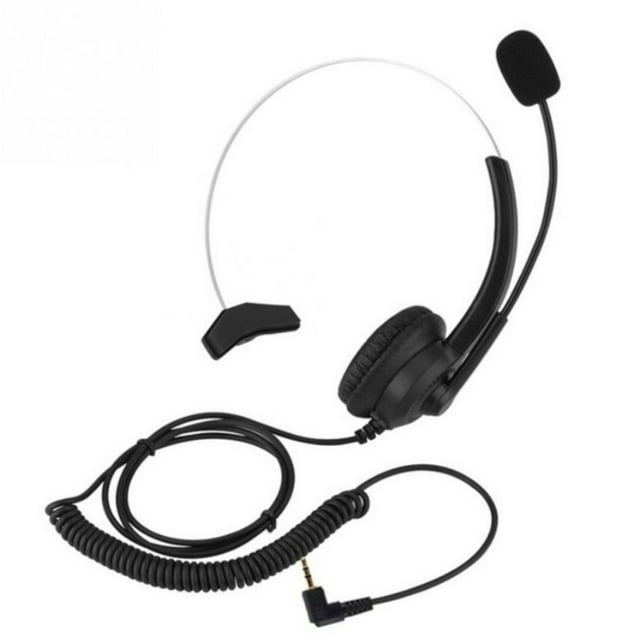 2.5 Headphones Telephone Headset With Microphone Volume Adjustable Noise-Cancelling Traffic Headset Call