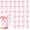 Pink, variant on 50 Pack Favor Boxes 2x2x2 Inches Clear Candy Boxes with Ribbons, Mini Plastic Boxes for Wedding, Birthday Party, Shower, Classroom Decoration Supplies