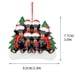 thumbnail image 3 of Decoraciones de Halloween, adornos de Halloween, regalos de Halloween, decoraciones navideñas, colgante de resina, árbol de Navidad familiar, colgante de oso negro, 3 of 3