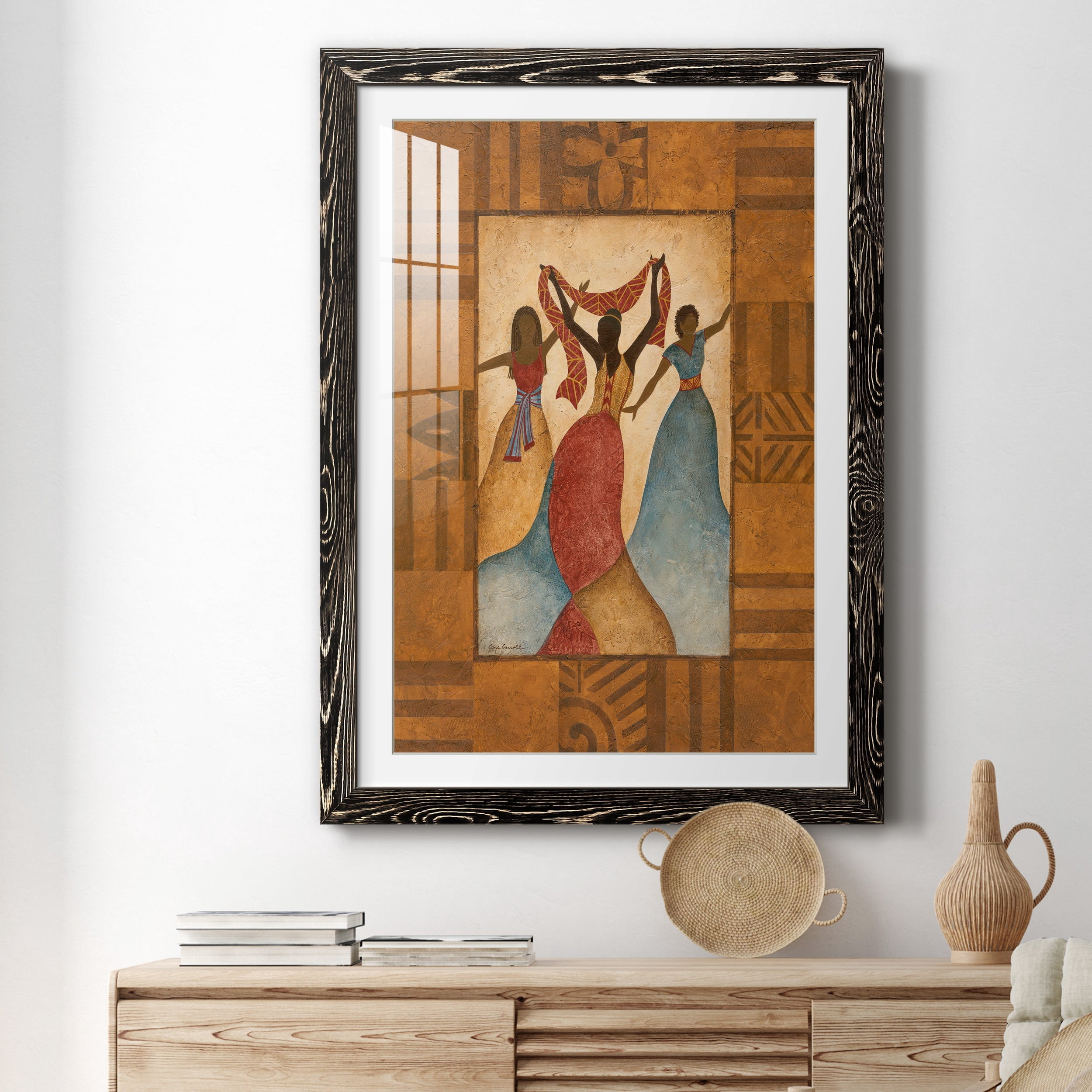 Rhythm - Premium Framed Print - Distressed Barnwood Frame - Ready to Hang