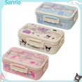 thumbnail image 2 of Miniso Kuromi Lunch Box Cinnamoroll My Melody Student Compartmentalised Eco-Friendly Bento Box Tableware Food Storage Container, 2 of 7
