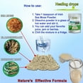 thumbnail image 3 of Sea Moss Powder - Organic Dr Sebi Cell Food Keto Diet - with Bladderwrack and Burdock Root - Perfect for Sea Moss Gel, Gummies and Sea Moss Capsules, 3 of 7