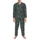 thumbnail image 3 of Balery River Freshwater Fish Pijama para Hombre de Dos Piezas con Manga Larga, Conjunto de Dormir y Descanso Suave con Bolsillos-Medium, 3 of 7