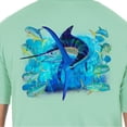 thumbnail image 3 of Guy Harvey Mens Black Jack Pocket Short Sleeve T-Shirt X-Large Green, 3 of 3