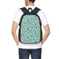 thumbnail image 6 of Vsdgher World Travel1 Print Backpack for Women Men School Bookbag with Laptop Compartment for College Work Travel, Simple Fashion Casual Daypack, Fit 15" Laptop, 6 of 8
