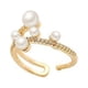 thumbnail image 2 of Guardurnaity Anillo de nudillo de perla de pisos para mujer, ajustable, para cumpleaños, boda, fecha de compromiso, escuela, joyería delicada para Ropa, zapatos y accesorios Miscelánea, 2 of 6