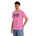 thumbnail image 3 of DJH Apparel | WYF: Where's Your Faith Christian Unisex Cotton T-shirt, 3 of 7