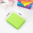 thumbnail image 2 of Sticky Notes 1.5x2 inch Bright Colors Self-Stick Pads 8 Pads/Pack 100 Sheets/Pad Total 800 Sheets, 2 of 8