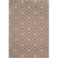 thumbnail image 1 of Trellis Diamond Moroccan Rug - 7 ft. 10 in. x 10 ft., Neutral, UV Protected Floor Rug w/ Waterproof Surface for Garden, Patio, 1 of 8