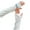 White, variant on Cool Ice Anti-sunburn Sleeve Ultraviolet Ray Protection Quick-Drying Breathable Fabric Loose Fit Unisex Arm Cover Sleeves for Hiking Fishing Driving Cycling Outdoor Sports