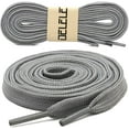 thumbnail image 2 of Solid Flat Shoelaces Hollow Thick Athletic Shoe Laces Strings 2 Pair, 2 of 7