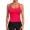 Bright Red, variant on ANFERRY Womens Workout Tank Tops Ribbed Built in Bra Athletic Shirts Scoop Neck Racerback Yoga Camisoles