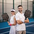 thumbnail image 6 of Pickleball Paddles Set,Pioneer Flower Floral Print Pattern Fiberglass Surface Pickleball Racket Set with 2 Indoor Outdoor Pickleball Balls and Pickleball Bag,Pickle-ball Equipment, 6 of 6