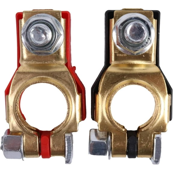 Battery Terminal Positive and Negative 24340-7F001 90982-06022 90982-06032 Compatible with Nissan Compatible with Toyota Replacement