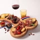 thumbnail image 3 of Plato de madera Vajilla interesante, Plato de charcutería apetitoso, Tabla de charcutería Tabla de madera Plato de forma novedosa para carne Plato de vino y queso, Uni, 3 of 5