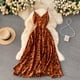 thumbnail image 2 of TEELYNN Vestidos sexis sin mangas con escote en V profundo y tirantes para mujer Vestido de verano con estampado de leopardo estilo bohemio informal para playa Vestidos largos, 2 of 5