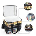 thumbnail image 4 of City Scenery at Night Insulated Lunch Bag 15L Cooler Box for Women Men Work Camping Beach Travel, 4 of 7