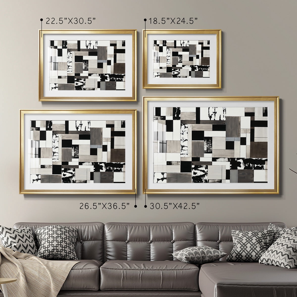 Rectangularity Premium Framed Print - Ready to Hang