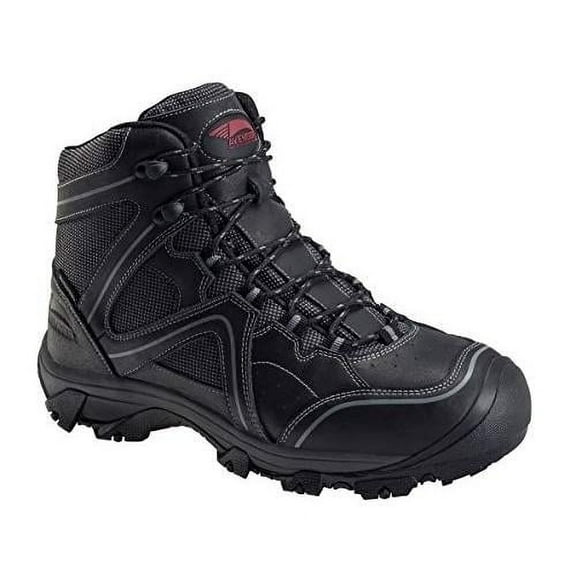 FSI FOOTWEAR SPECIALTIES INTERNATIONAL NAUTILUS Avenger Mens 6-inch Crosscut Steel Toe Waterproof Work Boots Black -