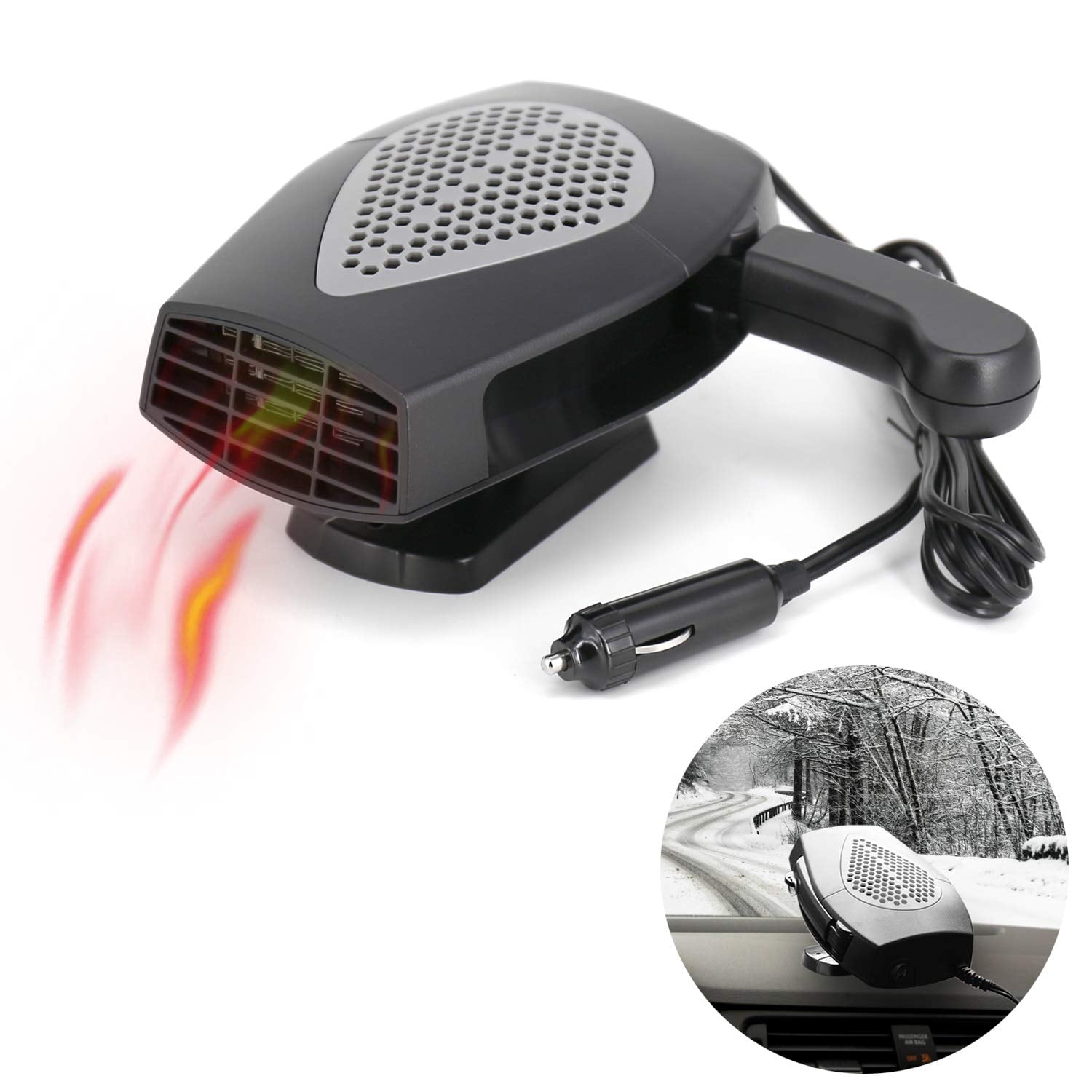 car fan with cigarette lighter plug car fan with cigarette lighter plug