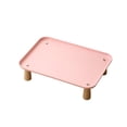 thumbnail image 2 of Comedero elevado para perros y gatos. Comedero y bebedero con soporte elevado y estante lavable. Rosa, 2 of 9