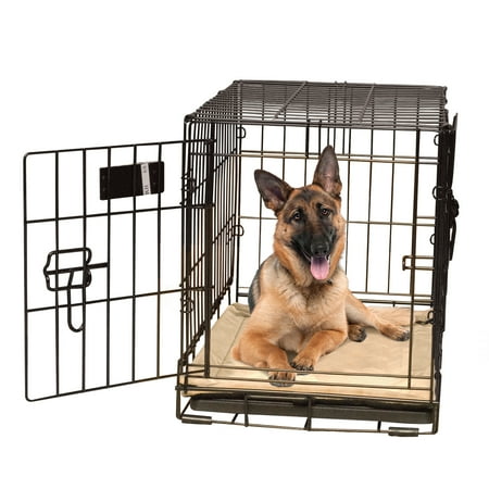 UPC: 0655199079407 | K&H Self-Warming Crate Pad  Tan  X-Large