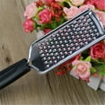 thumbnail image 3 of PENGXIANG Internet’s Best Stainless Steel Grater - Soft Grip Handle - Large Grating Surface - Blade Protector - Peeler Ideal Hand Grater for Hard Fruit, Root Vegetables, Nuts, Cheese, 3 of 7