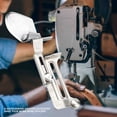 thumbnail image 1 of Sewing Machine Folder Binder, Industrial Flat Sewing Machine Accessory Overlock Binder Hemmer Binding Attachment Folder Silver For Industrial Flat Sewing Machine, 1 of 8