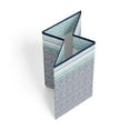 thumbnail image 2 of Bacati Collapsible Cotton Percale Fabric Laundry Hamper, Tribal Noah Mint, 2 of 6