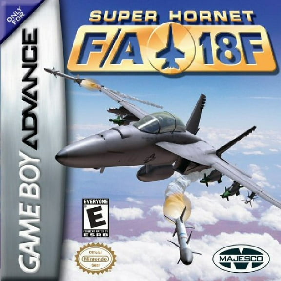 Restored F/A 18 Super Hornet (Nintendo Game Boy Advance, 2004) (Refurbished)