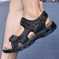 thumbnail image 6 of YOURDIARY Men's Outdoor Sandals Beach Sandals Open Toe Fisherman Sandal, 6 of 7