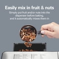 thumbnail image 2 of Hamilton Beach Premium Bread Make Machiner, Auto Fruit and Nut Dispenser, 21 Settings, Stainless Steel, 2 of 8