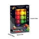 thumbnail image 4 of Juguete de rompecabezas sensorial para aliviar el estrés | Pelota de descompresión texturizada colorida | Constructor de habilidades motoras finas educativas | Rompecabezas interactivo para adultos, 4 of 9